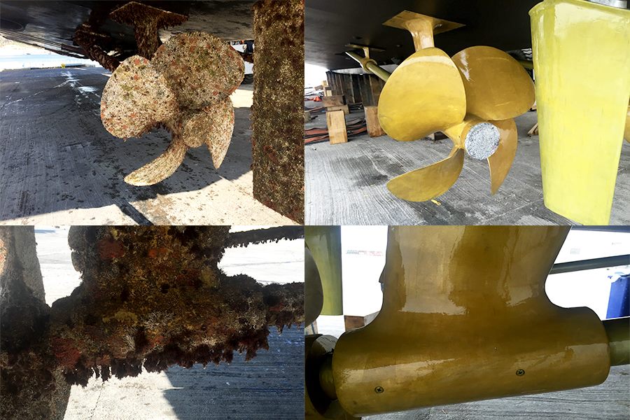 Marine Growth on my Propeller what are my options? « MyState