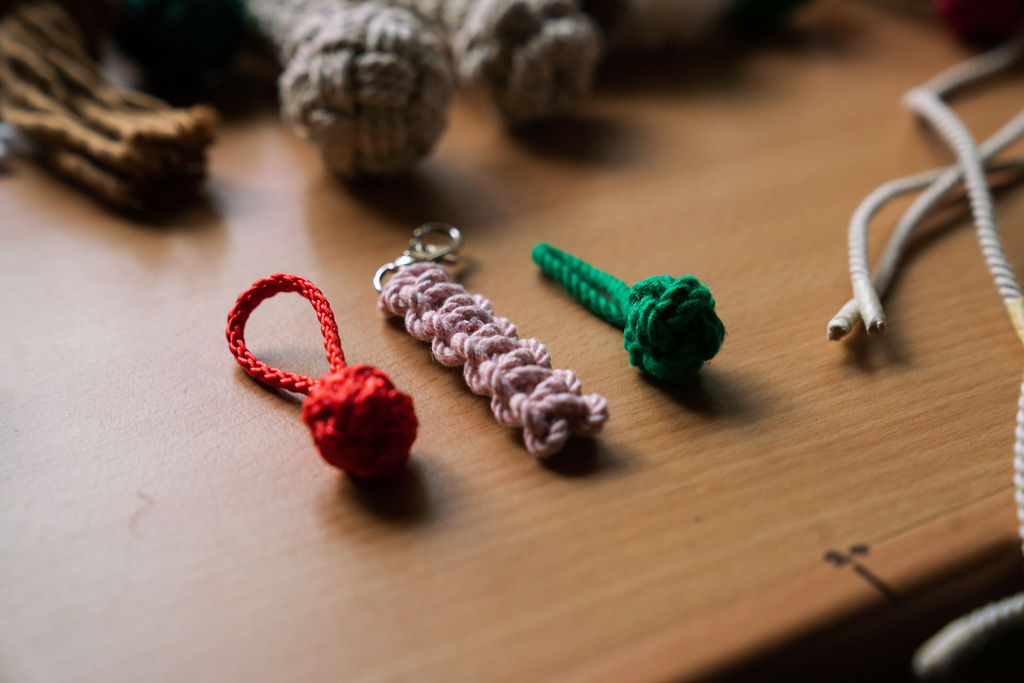 Make Rope & Create Key-rings with Barbara Frankel